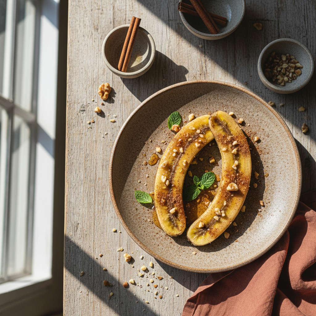 Foto della ricetta Banana al forno con cannella