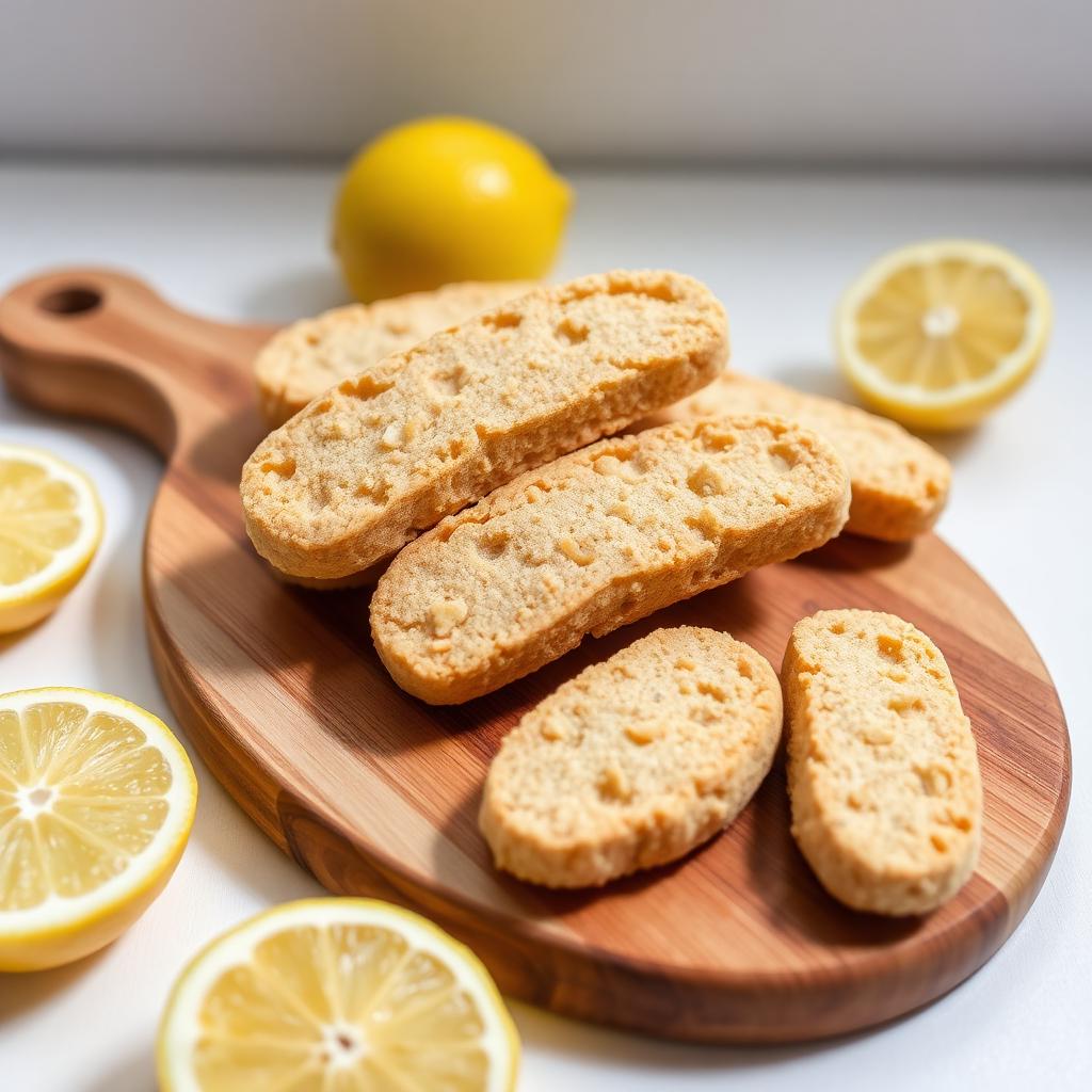 Foto della ricetta Biscotti di riso al limone