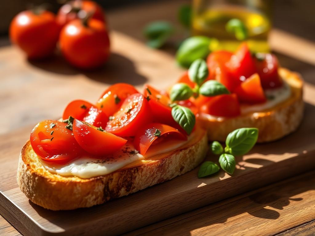 Foto della ricetta Bruschette ai pomodori