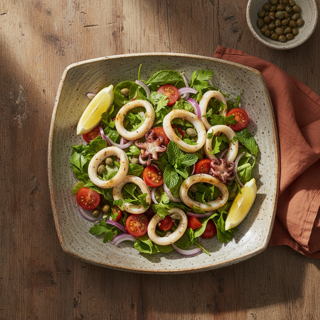 Foto della ricetta Calamari in insalata