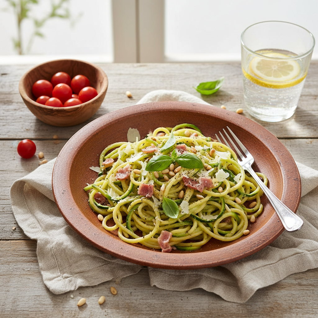 Foto della ricetta Carbonara di zucchine