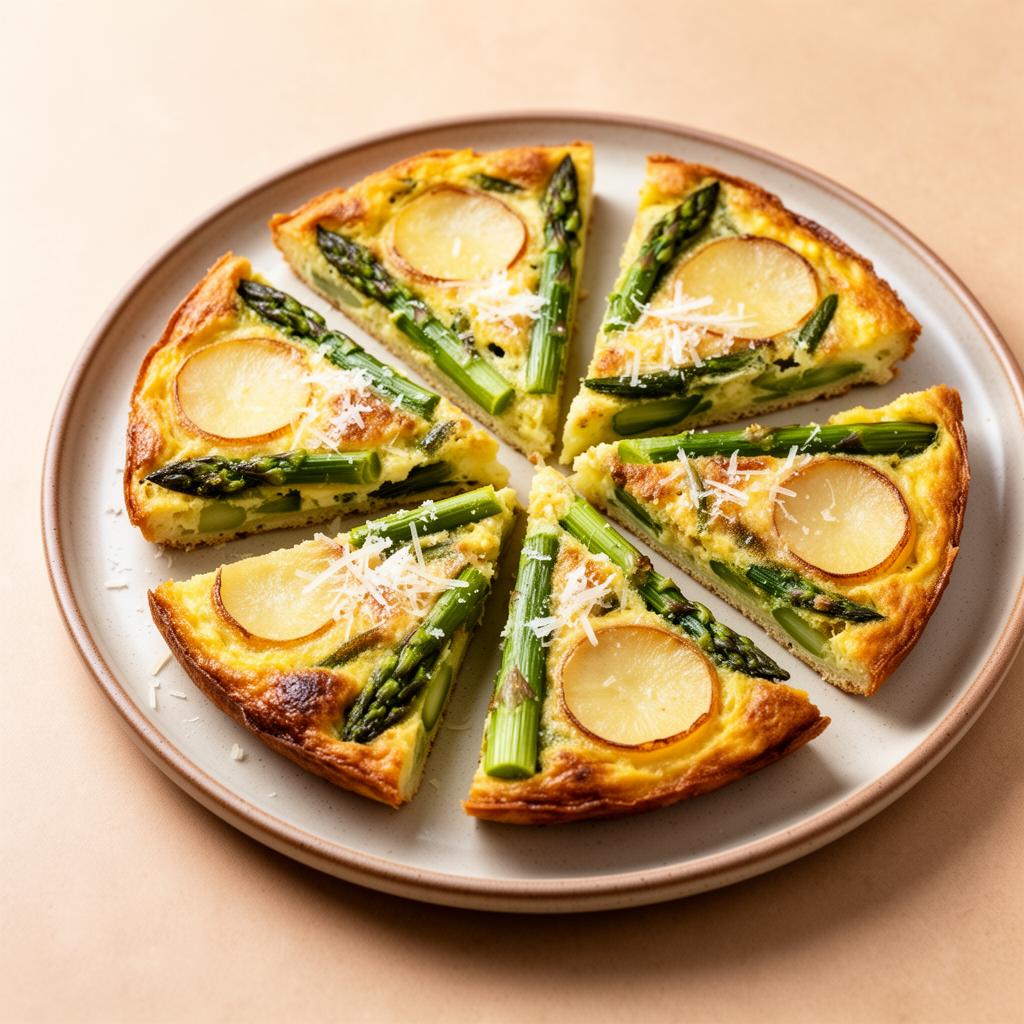 Foto della ricetta Frittata di asparagi e patate