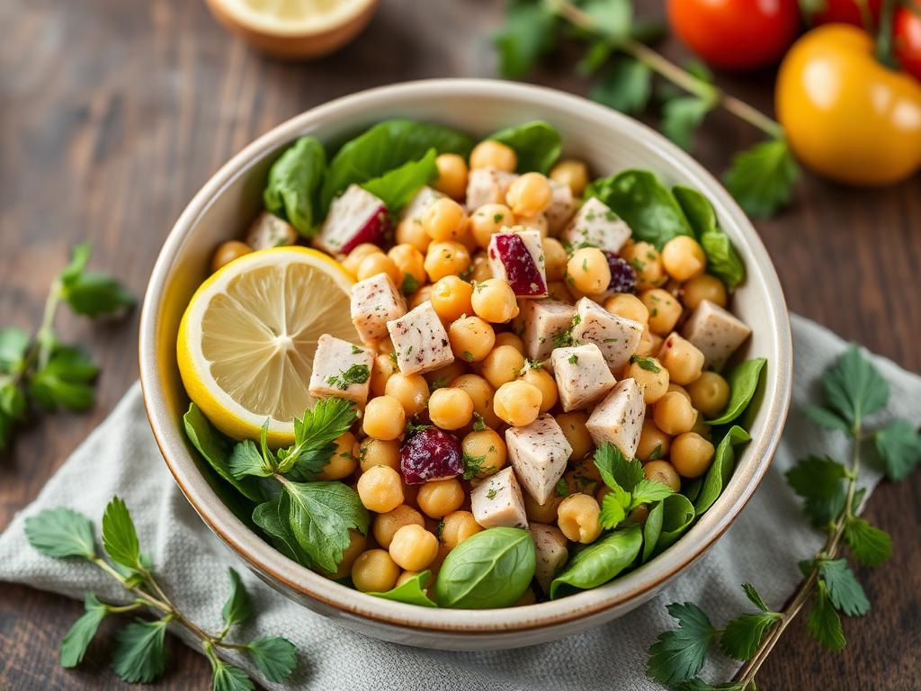 Foto della ricetta Insalata di ceci e tonno