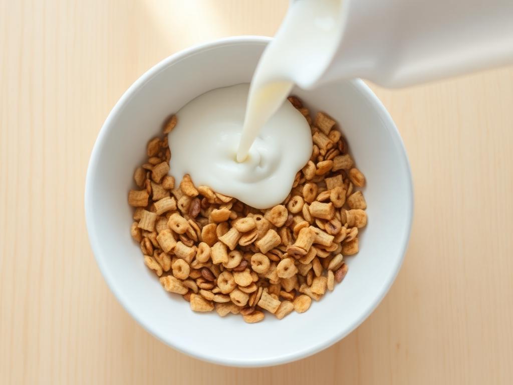 Foto della ricetta Latte e cereali integrali