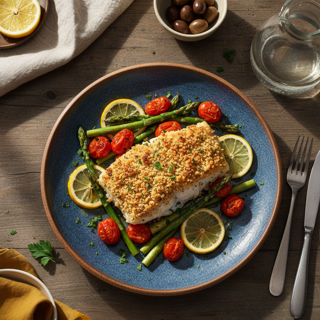 Foto della ricetta Merluzzo gratinato al forno