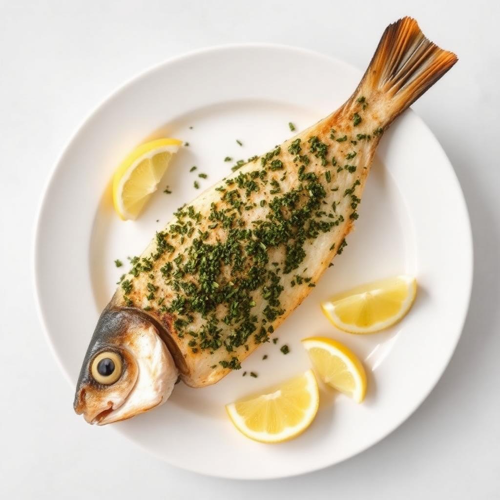 Foto della ricetta Filetto di orata in crosta di erbe