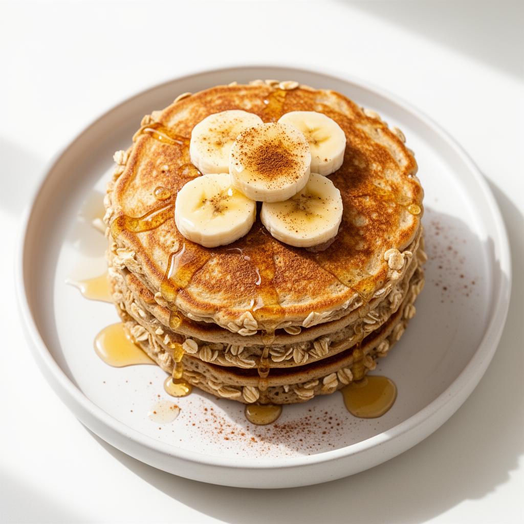Pancake proteici di avena