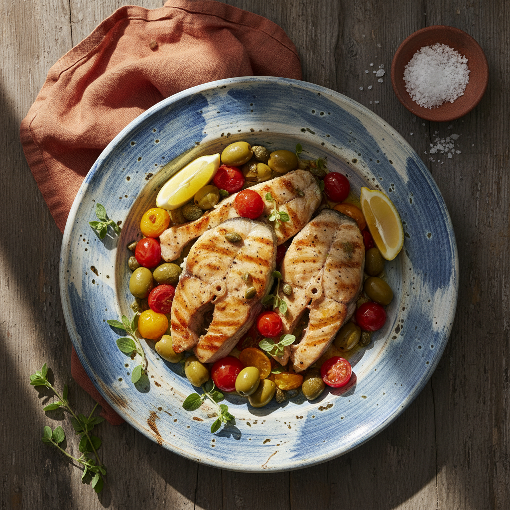 Foto della ricetta Pesce spada alla siciliana
