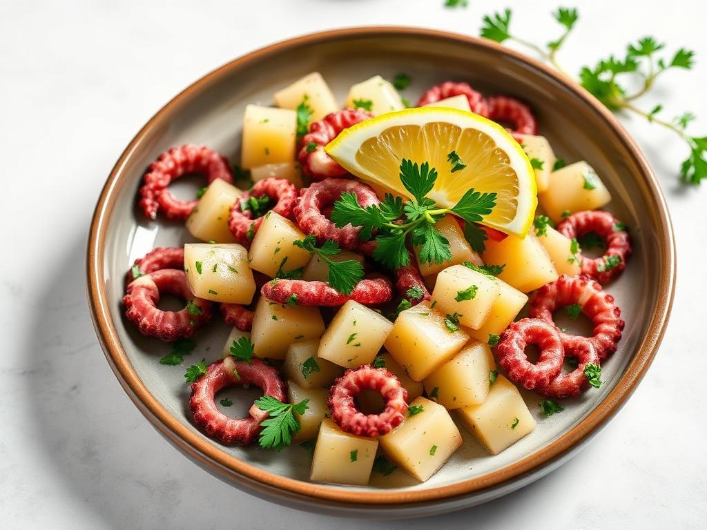 Foto della ricetta Insalata di polpo e patate