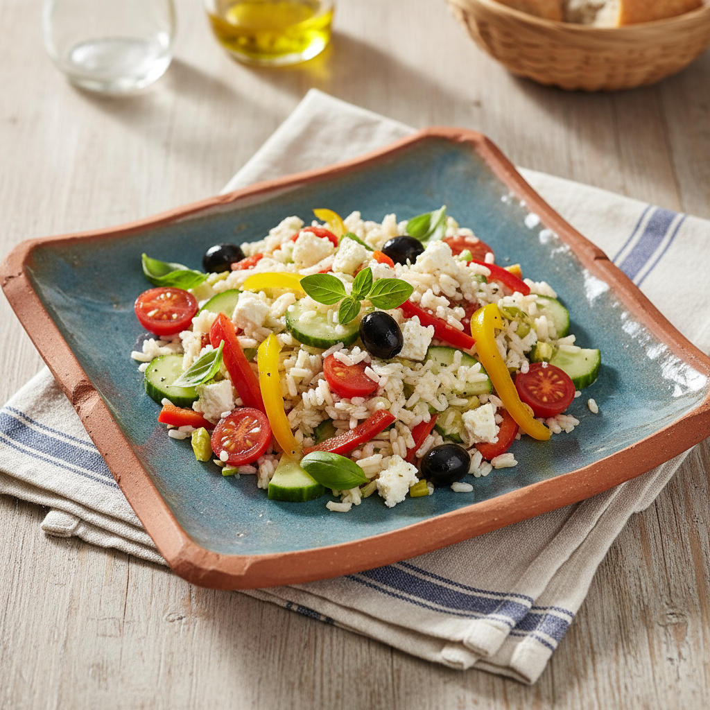 Foto della ricetta Riso freddo ad insalata