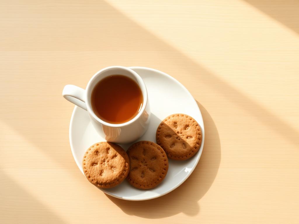 Foto della ricetta Tè caldo e biscotti integrali
