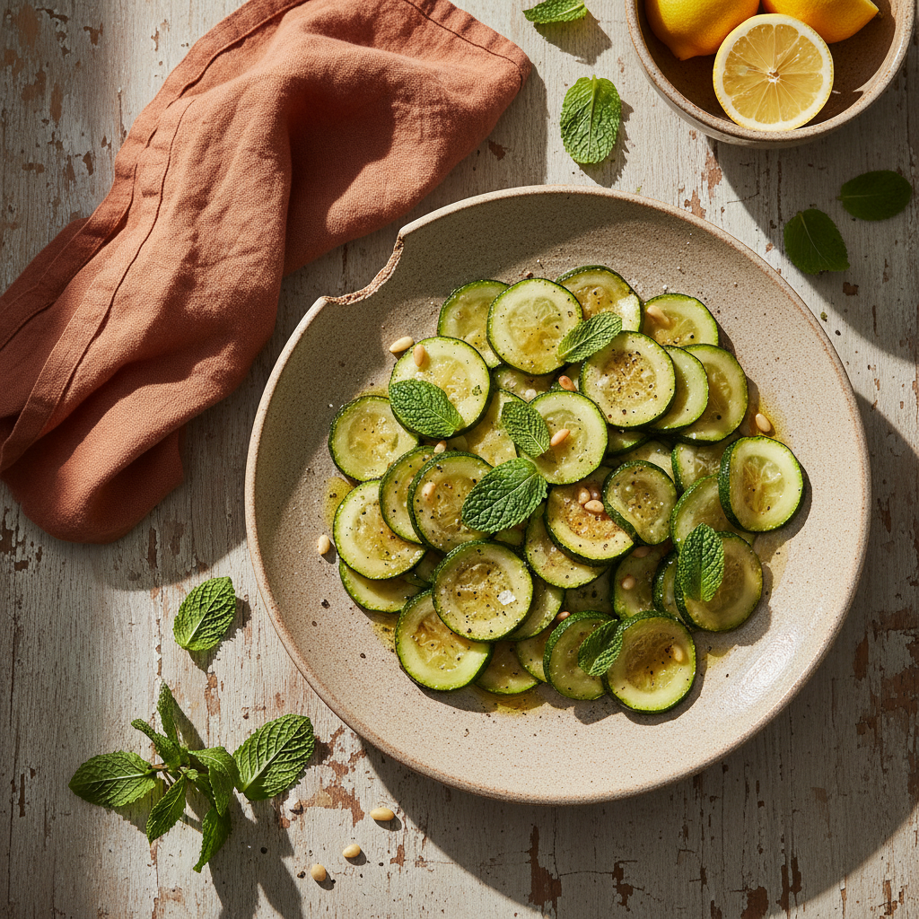 Foto della ricetta Zucchine alla menta